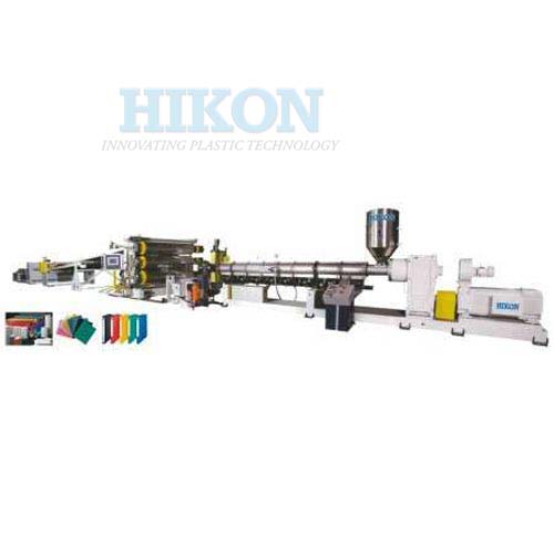 Sheet Extrusion Plant For PP HIPS ABS PE PC PS PVC Manufacturers, Suppliers in Delhi